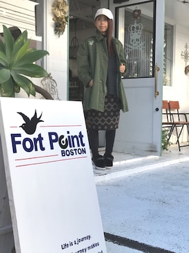 「アイテム（ミリタリージャケット）」を使った、SHIROさん（メンズ・169cm・30代）の冬コーディネート