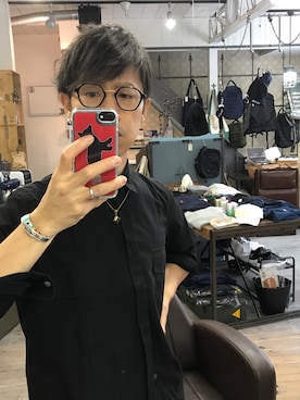 「アイテム（ブレスレット）」を使った、SHIROさん（メンズ・169cm・40代）の秋コーディネート