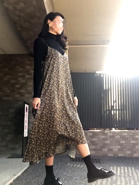 れいなさん（レディース・166cm）の秋コーディネート