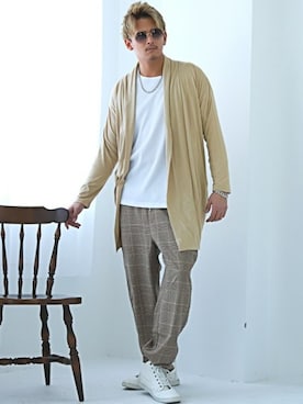 LUX STYLE staffさん（メンズ・180cm）の春コーディネート