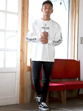 LUX STYLE staffさん(メンズ・171cm)の春コーディネート