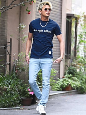 「ハイカット」｜LUX STYLE staffさん（メンズ・180cm）の夏コーディネート