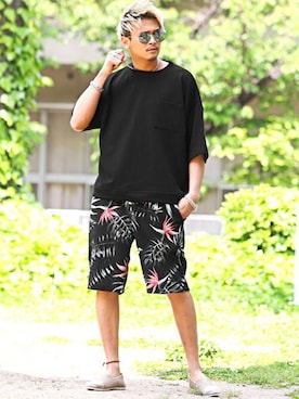 ボタニカル柄パンツ のメンズ人気ファッションコーディネート Wear ボタニカル柄パンツ のメンズ人気ファッションコーディネート Wear