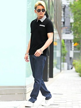 「クレリック」｜LUX STYLE staffさん（メンズ・180cm）の夏コーディネート