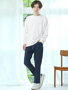 「ポケットT」｜LUX STYLE staffさん（メンズ・174cm）の秋コーディネート