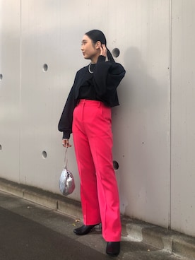 「アイテム（ブーティ）」を使った、yukoさん（レディース・158cm・20代）の秋コーディネート
