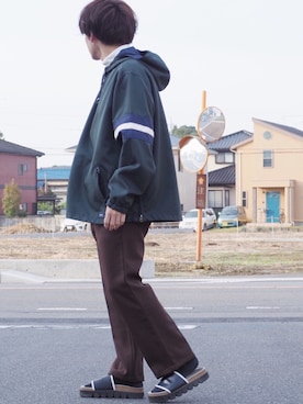 「OLD NAVY（オールドネイビー）のアイテム（ジャケット/アウター）」を使った、H.Kさん（メンズ・168cm）の秋コーディネート