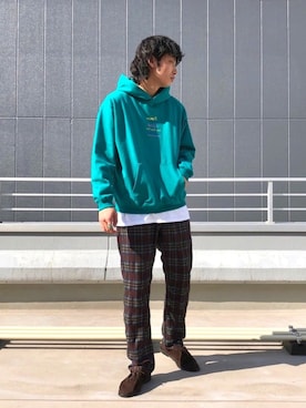 小林さん（メンズ・180cm）の春コーディネート