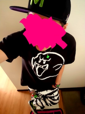 「MXMXM」｜「アイテム（財布/小物）」を使った、きのこ＠毒x毒x毒さん（メンズ・180cm）の春コーディネート