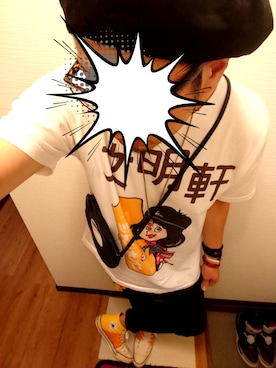 「OJISUN（オジサン）のアイテム」を使った、きのこ＠毒x毒x毒さん（メンズ・180cm）の夏コーディネート