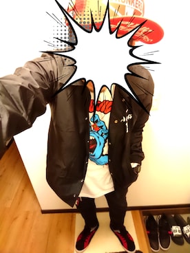 「MXMXM」｜きのこ＠毒x毒x毒さん（メンズ・180cm）の秋コーディネート