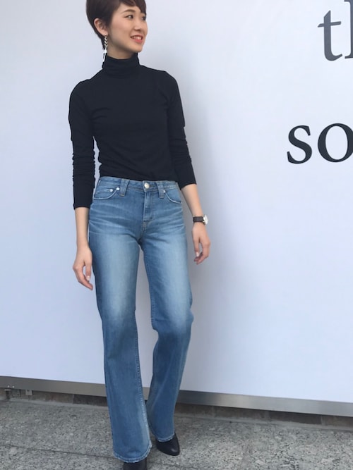 YANUK（ヤヌーク）の「YANUK バギー デニムパンツ SHANNY