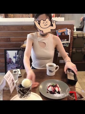 「Littlesuzie」｜「アイテム（キャミソール）」を使った、ﾖｼﾀﾞﾏﾎさん（レディース・161cm）の春コーディネート