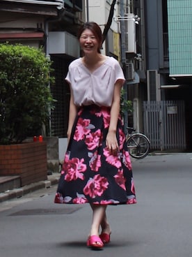 megumi ogawaさん（レディース・165cm）の夏コーディネート