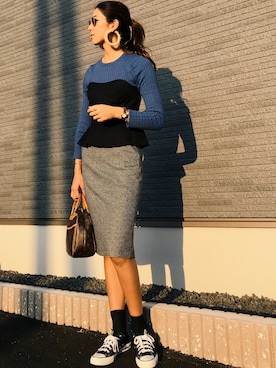 hitomin𓃱さん(レディース・179cm)の秋コーディネート