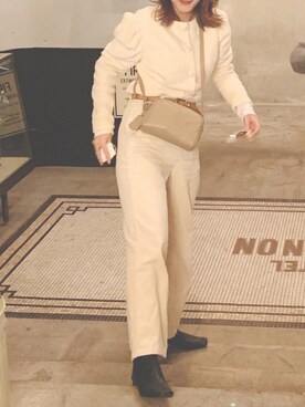 「Settimissimo（セッティミッシモ）のアイテム（アクセサリー）」を使った、__さん（レディース・161cm）の秋コーディネート