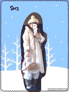 tsuo（つお）さん（レディース・154cm）の冬コーディネート