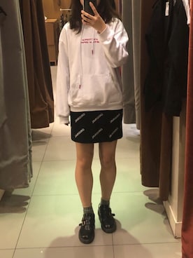 「试衣间」｜九十九日さん（レディース・163cm）の春コーディネート