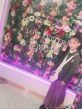 runeさん（キッズ・128cm）の春コーディネート