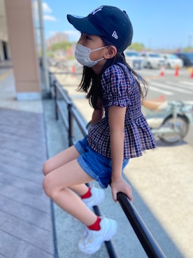 runeさん（キッズ・138cm）の夏コーディネート