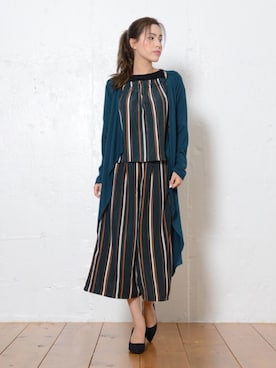 「shopnikoniko」｜「アイテム（パンプス）」を使った、ショップにこにこ（shopnikoniko）さん（レディース・166cm）の秋コーディネート