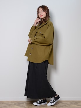 「shopnikoniko」｜「アイテム（ワンピース/ドレス）」を使った、ショップにこにこ（shopnikoniko）さん（レディース・160cm）の冬コーディネート