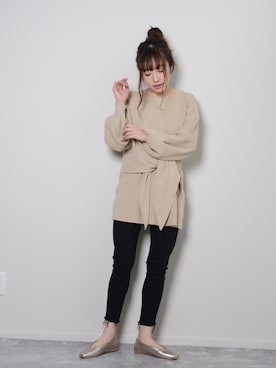 「shopnikoniko」｜「アイテム（パンプス）」を使った、ショップにこにこ（shopnikoniko）さん（レディース・160cm）の春コーディネート