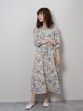 「shopnikoniko」｜「アイテム（パンプス）」を使った、ショップにこにこ（shopnikoniko）さん（レディース・160cm）の春コーディネート