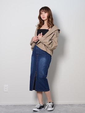 「shopnikoniko」｜ショップにこにこ（shopnikoniko）さん（レディース・160cm）の春コーディネート