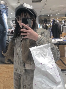 「Twinkle;pm（トゥインクルピーエム）のアイテム」を使った、ｾ    ﾂさん（レディース・153cm）の冬コーディネート