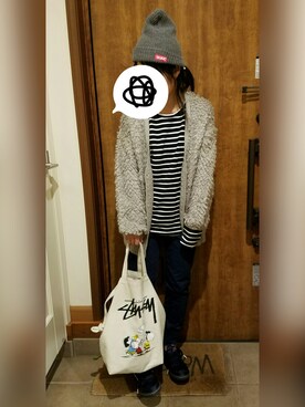 のりたさん（レディース・154cm）の冬コーディネート