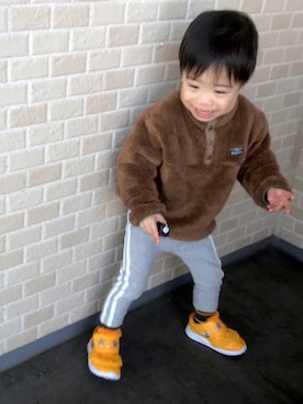 「こだわり強め」｜kaiii998さん（キッズ・90cm）の冬コーディネート