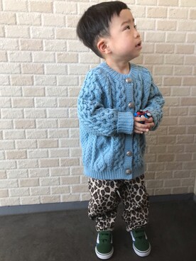 「こだわり強め」｜kaiii998さん（キッズ・90cm）の冬コーディネート