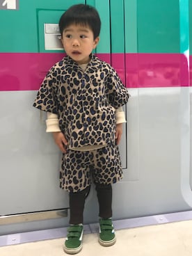 「こだわり強め」｜kaiii998さん（キッズ・90cm）の春コーディネート