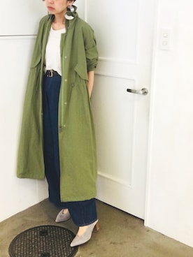 「enchanted（エンチャンテッド）のアイテム」を使った、Rieko  さん（レディース・161cm）の春コーディネート