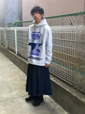 「chloma（クロマ）のアイテム」を使った、キツネさん（メンズ・168cm）の秋コーディネート