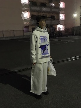 「chloma（クロマ）のアイテム」を使った、キツネさん（メンズ・168cm）の秋コーディネート
