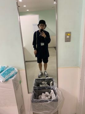 「BASISBROEK（バシスブルック）のアイテム（パンツ）」を使った、ryusuke  sanoさん（メンズ・165cm）の秋コーディネート