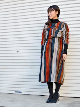 ちひろさん(レディース・154cm)の春コーディネート