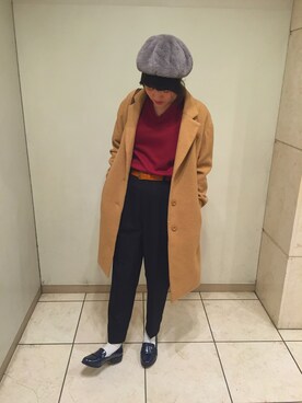 おえりさん(レディース・161cm)の冬コーディネート