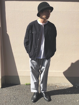 けっちくりんさん（メンズ・163cm）の春コーディネート