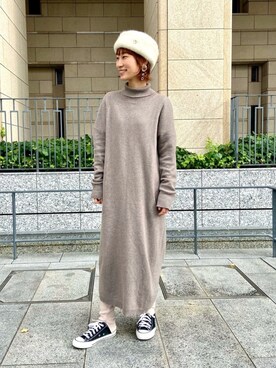 「アンゴラ」｜たけむさん（レディース・158cm）の秋コーディネート