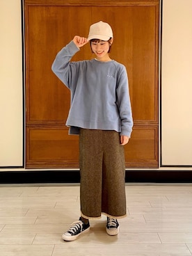 「arth」｜たけむさん（レディース・158cm）の冬コーディネート