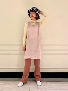 「arth」｜「アイテム（ワンピース/ドレス）」を使った、たけむさん（レディース・158cm）の冬コーディネート