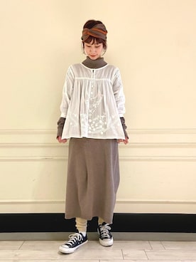 たけむさん（レディース・158cm）の冬コーディネート