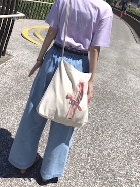 「amelier MAJESTIC LEGON」｜朱さん（レディース・165cm）の春コーディネート