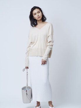 「--（--）のアイテム」を使った、Miske（ミシュケ）さん（レディース・165cm・20代）の春コーディネート