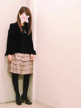 ne-neさん（レディース・150cm）の冬コーディネート