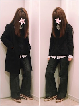 ne-neさん（レディース・150cm）の冬コーディネート