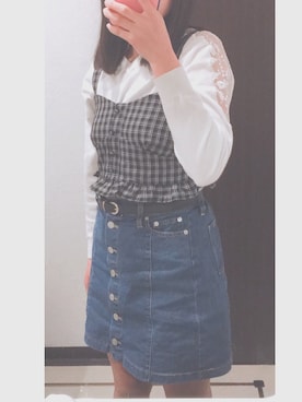 ハリネズミ🦔さん（レディース・162cm）の春コーディネート